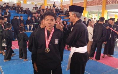 Siswa MAN Lombok Barat Raih Juara 3 Pencak Silat SH Terate Cup Se-NTB