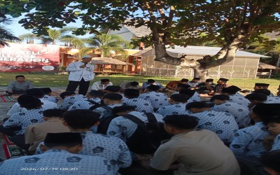 Bina Iman dan Takwa, MAN Lombok Barat laksanakan Imtaq Perdana Tp. 2024-2025