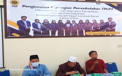 Lagi-Lagi MAN Lombok Barat dijadikan Lokus PLP FKIP Unram