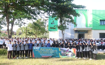 Bentuk Karakter Siswa, MAN Lombok Barat Gelar Matsama Tahun 2023