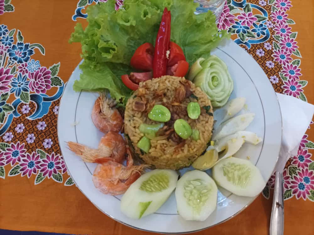 Nasi goreng seafood pete